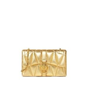 Versace Quilted Gold Lambskin Bag - NWT